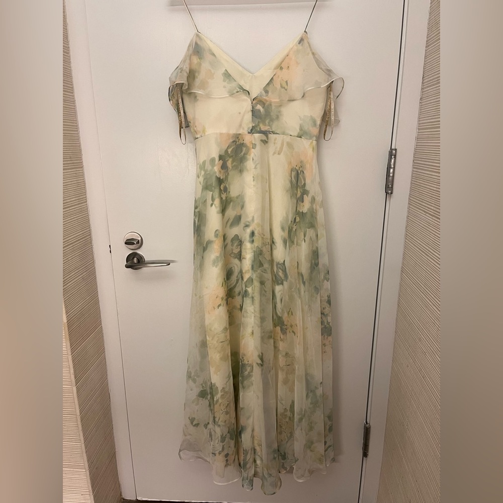 Jenny Yoo Collection - Princess Off-The-Shoulder Maxi Formal Gown - Sz 4 Short